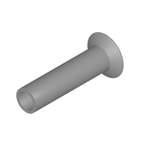 120 ° Counterkk Head Head Semi-tubular cu șuruburi metalice nefondate
