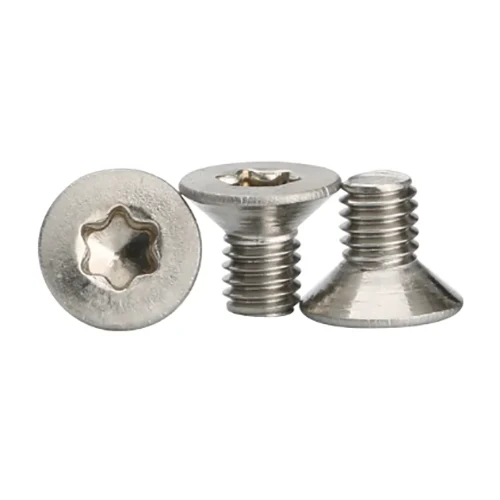 6-lob 90 ° șuruburi cu cap plat