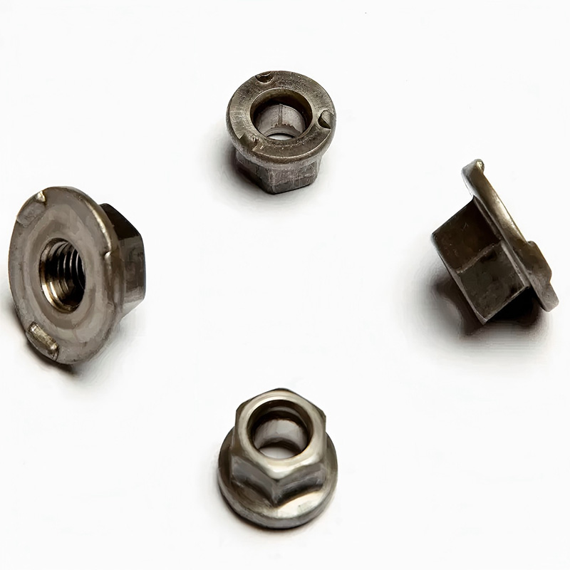 6 Piuliță de sudură hexagonală de proiecție cu flanșă