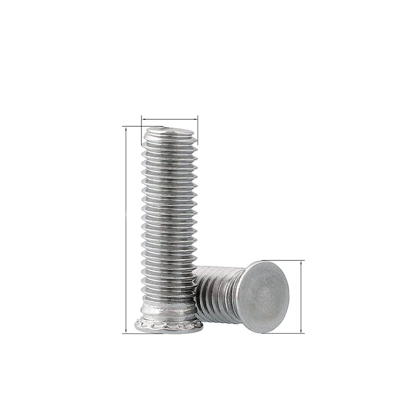 Aliaj de aluminiu de auto -clinching știfturi cu cap de spălare