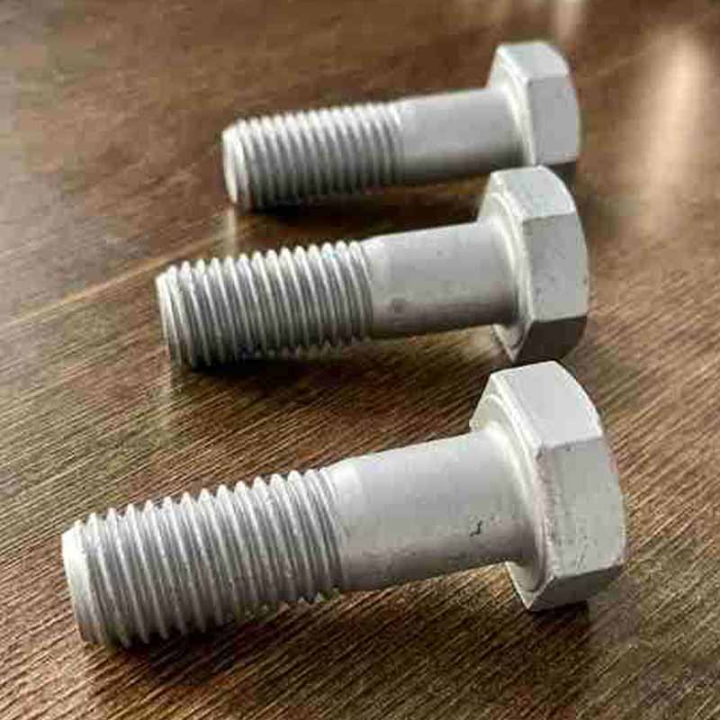 Șuruburi de cap hexagon negru cu Shank de rezistență
