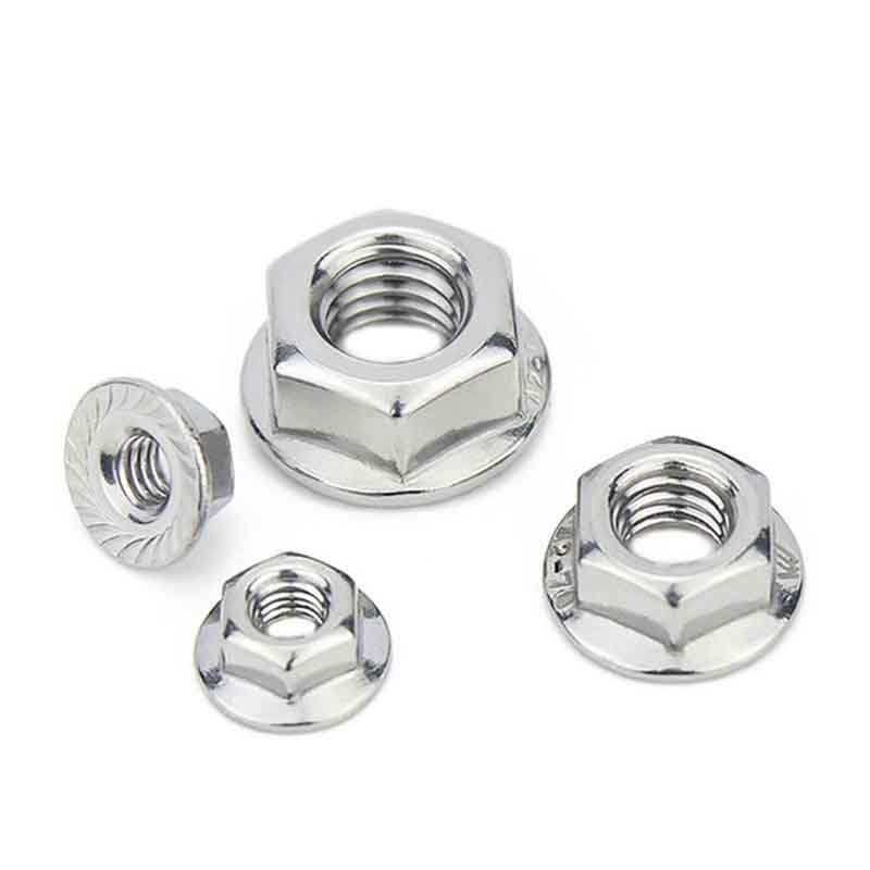 Piuliță hexagonală îndoită la rece cu flanșă