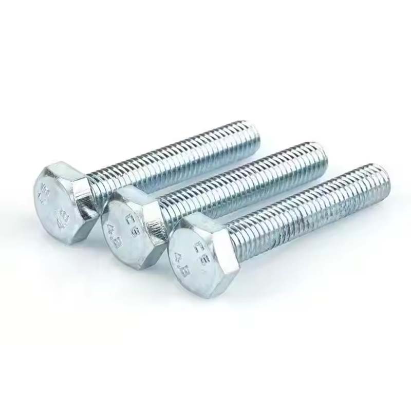 Gradul 4.8 Bolt cu hexagon placat cu zinc
