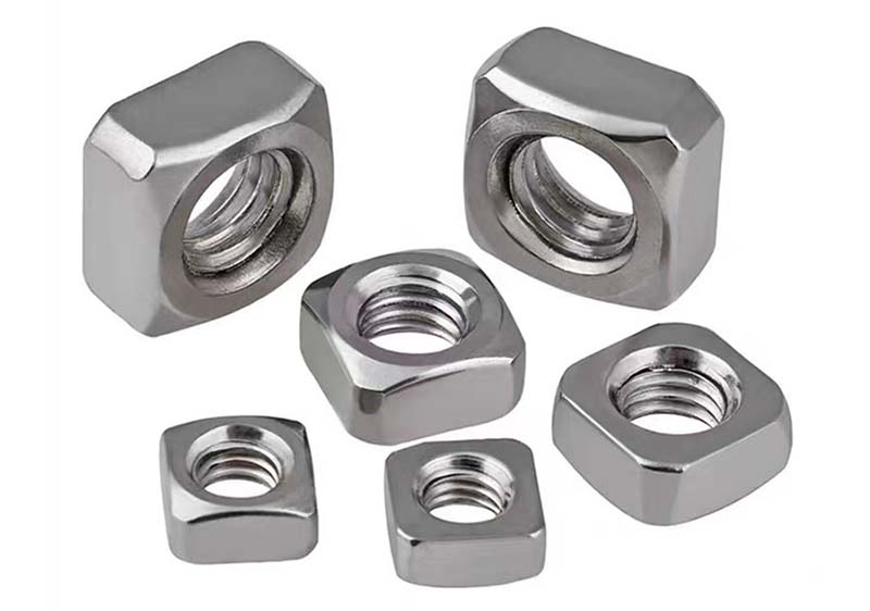 single chamfered square nut single chamfered square nut