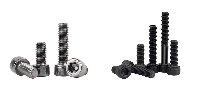Knurled head hexagon socket screw