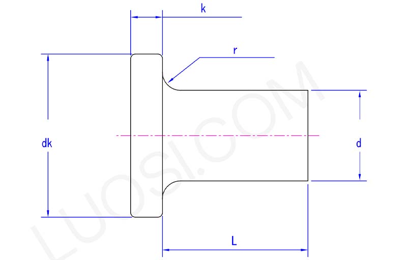 Studs for drawn arc stud welding parameter