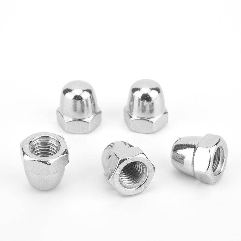 Extra Tall Acorn Hex Cap Nuts