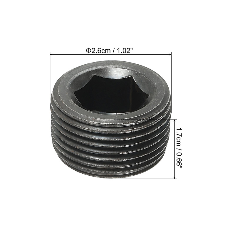 Mufă pentru țeavă cu filet hexagonal intern NPT
