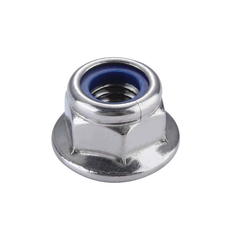 Nylon Insert Hexagon Flange Block Block