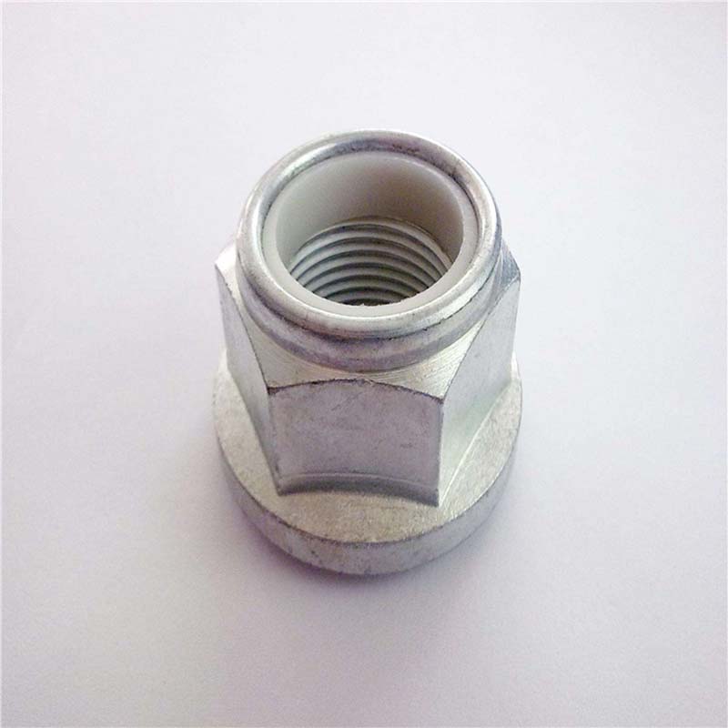 Nylon Inset Hexagon Flange Block Block Block