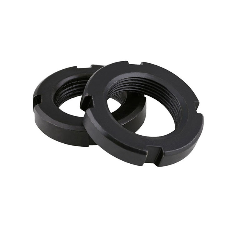 Piuliță de blocare rotundă cu fante